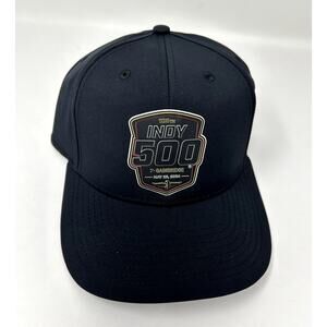 Baseball Cap 2024 Indy 500 Hat Indy Gainbridge Black Hat NEW 108th Racing